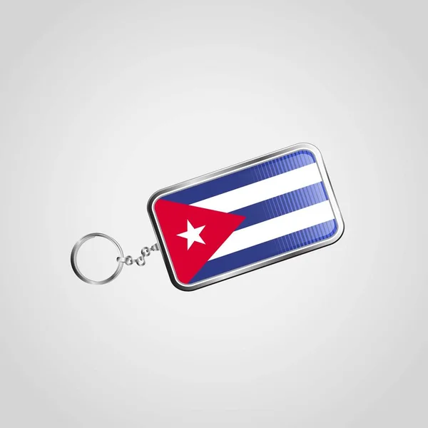 Kuba Wektor Pęku Kluczy Design — Wektor stockowy
