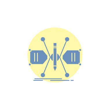 Mimar, inşa, kılavuz, kroki, glif simge yapısı.