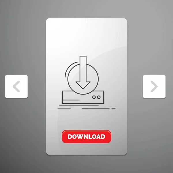นอกจากน อหา แอลซ ดาวน โหลด ไอคอนบรรท ดเกมใน Carousal Pagination Slider — ภาพเวกเตอร์สต็อก