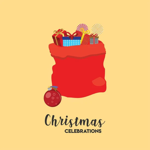 Merry Christmas 2019 Achtergrond Abstract Vector Sjabloon — Stockvector