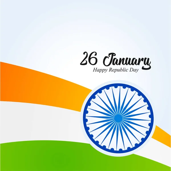 Hindistan Cumhuriyet Bayramı. 26 Ocak Hint arka plan