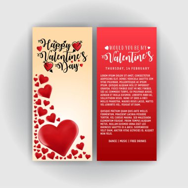 Mutlu sevgililer günü vektör