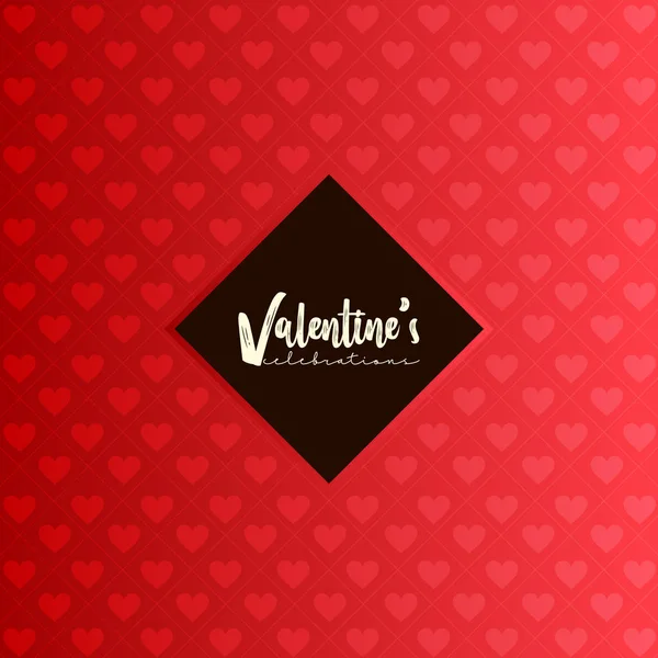 Valentine Abstrakt Hintergrund Vektor Illustration — Stockvektor