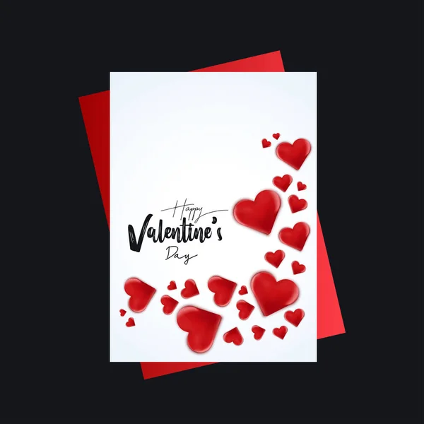 Valentinstag Vektor Illustration — Stockvektor