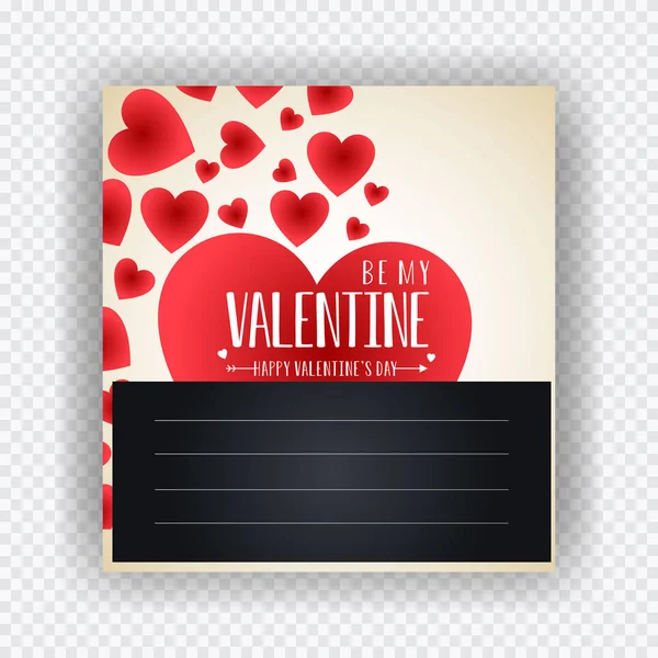 Valentines Day Vector Illustration — Stock Vector