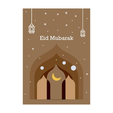 Ramazan Kareem tebrik şablonu. Arapça kaligrafi ve tradito