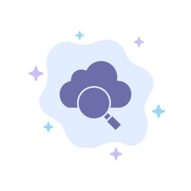 Soyut Bulut Arka Planda Bulut, Arama, Araştırma MaviSi Simgesi