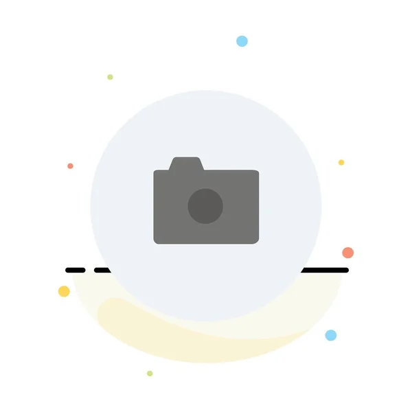 Fotoaparát, obraz, základní, abstraktní barva grafického uživatelského rozhraní, šablona ikon — Stockový vektor