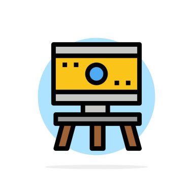 Atom, Tahta, Bilim, Uzay Soyut Daire Arka Plan Düz colo