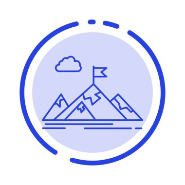 Başarı, Amaç, İş, Hedef, Misyon, Dağlar, Hedef Blu