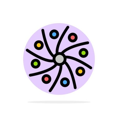 Astronomi, Galaksi, Gezegen, Uzay, Evren Soyut Daire Backg