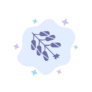 Havai fişek, Çin, Çin, Soyut Clou üzerinde Firecracker Mavi Simge