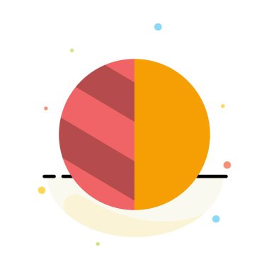 Düzenleme, Fotoğraf, Gölge Soyut Düz Renk Simgesi Şablonu