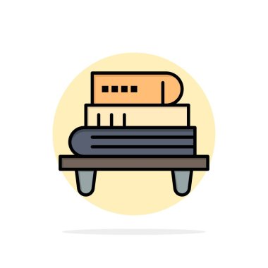 Güç, Bilgi, Eğitim, Kitaplar Soyut Daire Arka Plan Fl