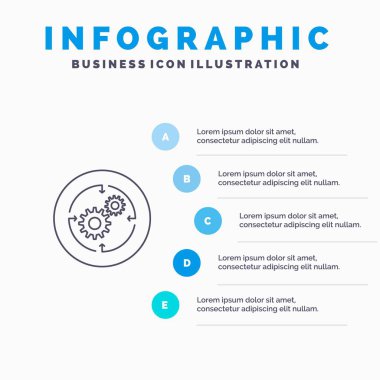 Çözüm, İşletme, Şirket, Finans, Yapı Hattı simgesi ile 5