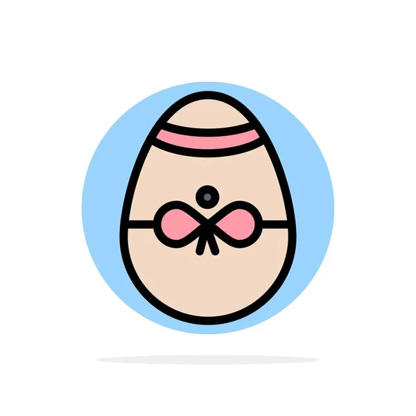 Δώρο, πουλί, διακόσμηση, Πάσχα, αυγό αφηρημένο κύκλο φόντο F — Διανυσματικό Αρχείο