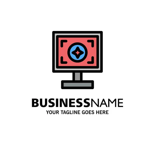Marke, Branding, Design, drucken Business-Logo-Vorlage. Flachfl. — Stockvektor