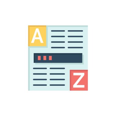 Tarayıcı, Web, Kod, Internet Düz Renk Simgesi. Vektör simgesi banne