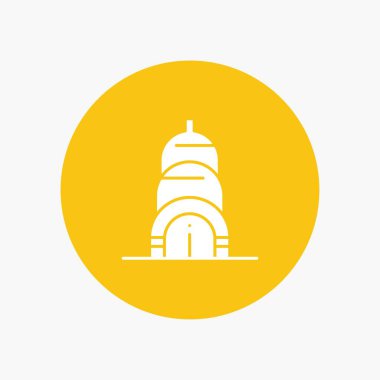 Modern dolgulu vektör Illüstrasyon simge renkli Temptation 