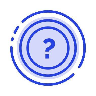 Hakkında, Sor, Bilgi, Soru, Destek Mavi Noktalı Satır Hattı