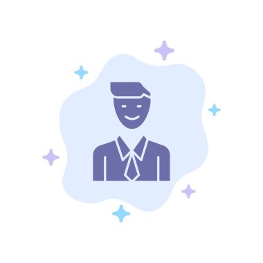 İş, Yönetici, İş, Adam, Soyut C 'deki Mavi Simge