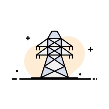 Elektrik, Enerji, Şanzıman, İletim Kulesi Business Lo