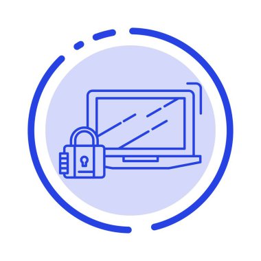 Bilgisayar, Asma Kilit, Güvenlik, Kilit, Giriş Mavi Noktalı Hat I