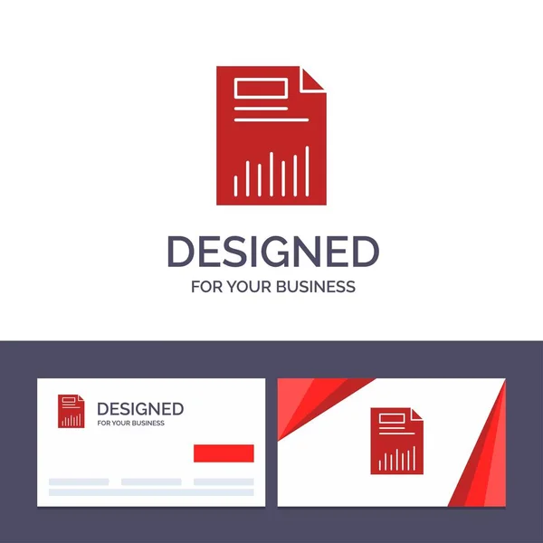 Δημιουργική επαγγελματική κάρτα και λογότυπο πρότυπο έγγραφο, επιχείρηση, Cha — Διανυσματικό Αρχείο