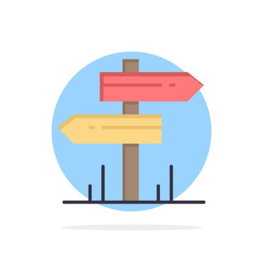 Yön, otel, Motel, Oda soyut daire arka plan düz Co