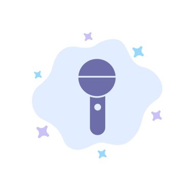 Soyut Bulutta Medya, Mikrofon, Mikrofon, Basın, Ses Mavisi Simgesi