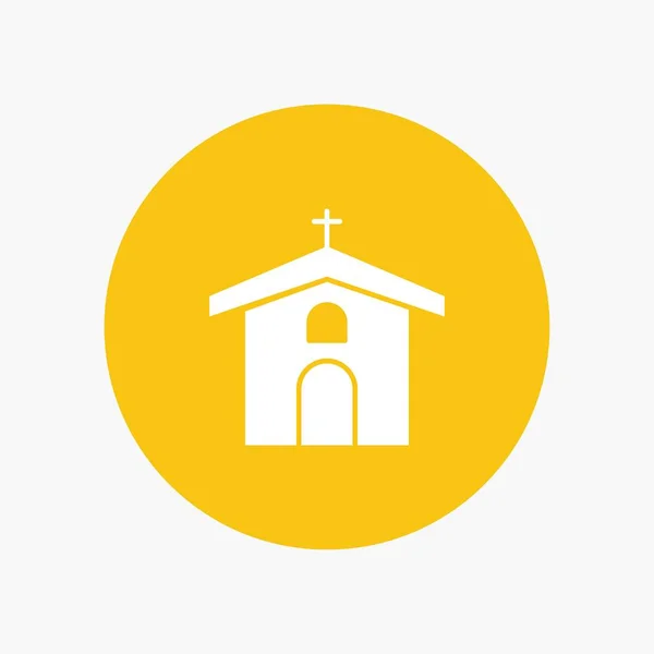 Церква, свято, християнин, хрест, Великдень — стоковий вектор