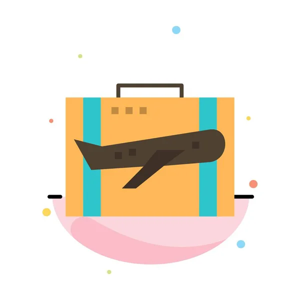 Cestování, zavazadla, obchod, kufr, zavazadla, portfolio, kufr — Stockový vektor