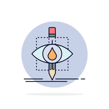 Ekoloji, izleme, kirlilik, araştırma, bilim düz renk ICO