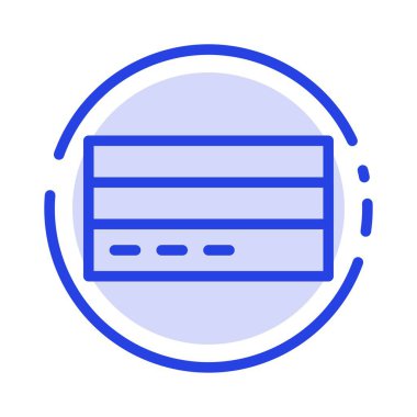 İş, Kart, Kredi, Finans, Arayüz, Kullanıcı Mavi Noktalı Lin