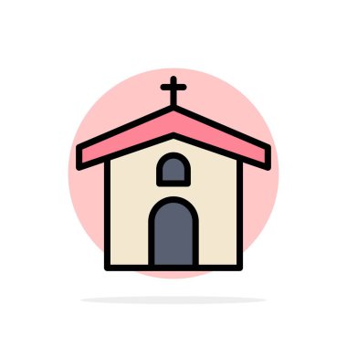 Kilise, Kutlama, Hıristiyan, Haç, Paskalya Soyut Circle Ba