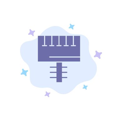 Reklam, reklam, Yönetim Kurulu, tabela mavi simge soyut bulut ba