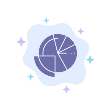 Finansal Veriler, Analiz, Analitik, Veri, Finans Mavi Simge 