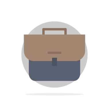 Çanta, Çanta, Bavul, Workbag Soyut Daire Arka Plan Düz col