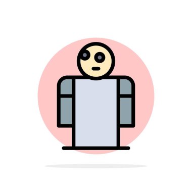 Kollar, Eller, Açık, Kişi Soyut Daire Arka Plan Düz renk 