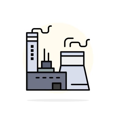 İnşaat, İnşaat, Fabrika, Endüstri Soyut Daire Backgr