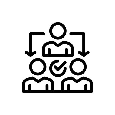 Atama, temsilcisi, temsilci seçme, dağıtım mavi ve kırmızı Dow