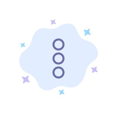 Soyut Bulut Arka Planda App, Telefon, Ui Mavi Simgesi