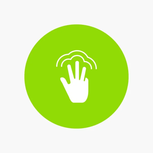 Fingers, Gestures, Hand, Interface, Multiple Touch — Stok Vektör