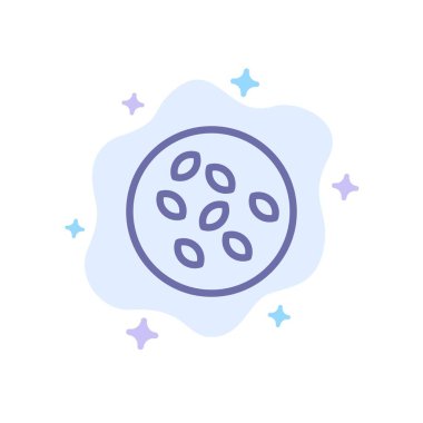 Tohumlar, Susam, Susam, Soyut Bulut Üzerinde Seamus Mavi Simge 