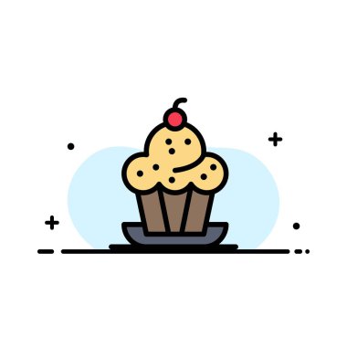 Kek, Tatlı, Muffin, Tatlı, Şükran İş Flat Line F