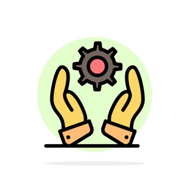 İş, Geliştirme, Modern, Çözümler Soyut Daire Backgro