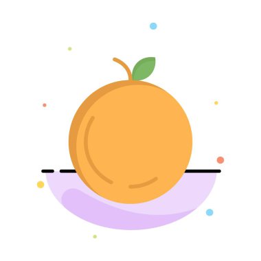 Apple, Çin, Çince Soyut Düz Renk Simgesi Şablonu