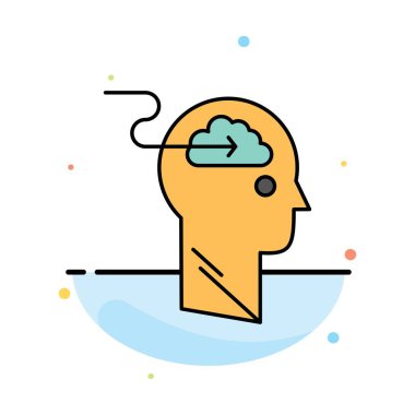 Bulut, Güncelleme, İndir, Upload, Kullanıcı Soyut Düz Renk Simgesi T