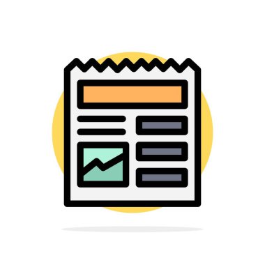 Belge, Temel, Ui, Resim Soyut Daire Arka Plan Düz col