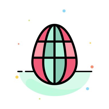 Yumurta, Paskalya, Tatil, Soyut Düz Renk Şablonu